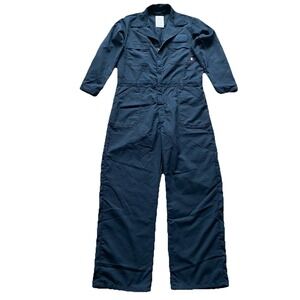 US Navy Coverall Men 44L Flame Resistant Utility Blue USN 8415-01-661-2683